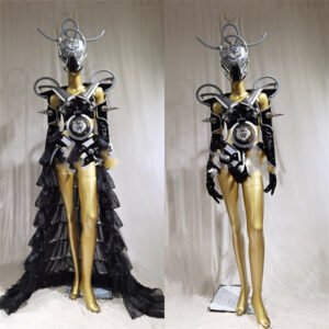 Tiger-head Headdress Gogos Stage Performance