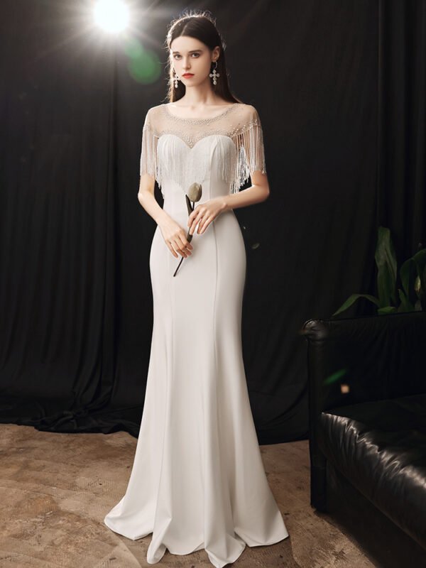Women's Fishtail Banquet Celebrity Dress - Image 2