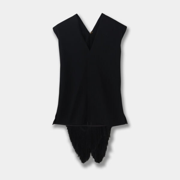 Black Sleeveless White Shirt Skirt Suit Women's Casual - Image 7