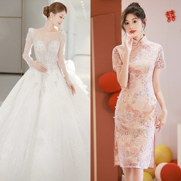Bridal Fashion Light Luxury Senior Dress - Image 6