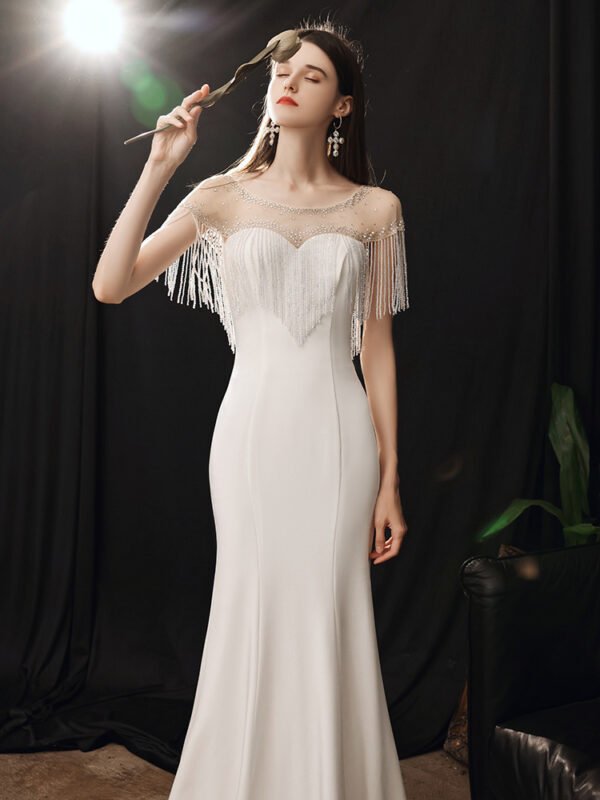 Women's Fishtail Banquet Celebrity Dress - Image 6