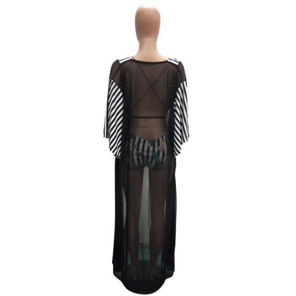 Mesh Swimsuit Elastic Swimsuit Big Size Women Swimwear - Image 5