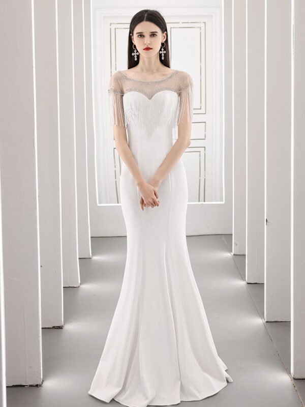 Women's Fishtail Banquet Celebrity Dress - Image 3