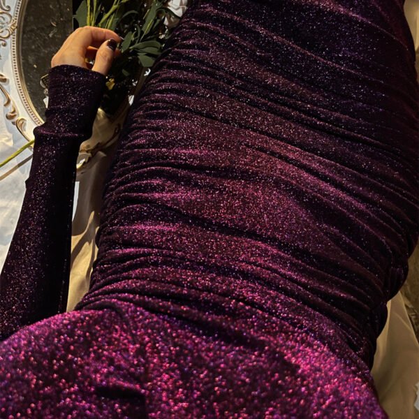 Women's Fashion Temperament Stretch Wrap Hip Dress - Image 5