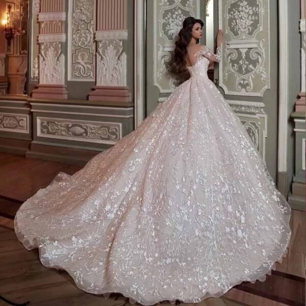 Wedding Gown Bridal Lace Dresses - Image 4