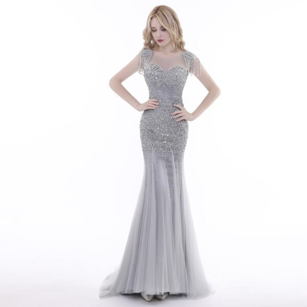 Elegant And Noble Banquet Welcome Dress